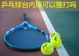 乒乓球台内球可以推打吗