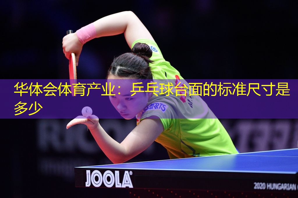 乒乓球台面的标准尺寸是多少