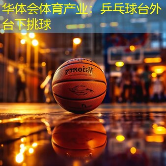 乒乓球台外台下挑球