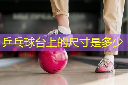 乒乓球台上的尺寸是多少
