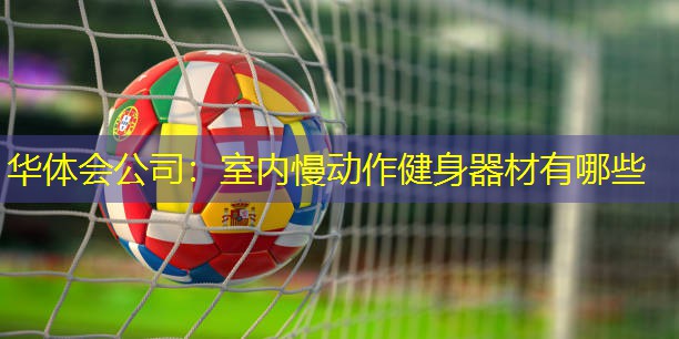 室内慢动作健身器材有哪些