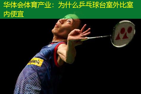 为什么乒乓球台室外比室内便宜