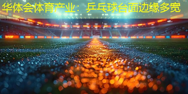 乒乓球台面边缘多宽