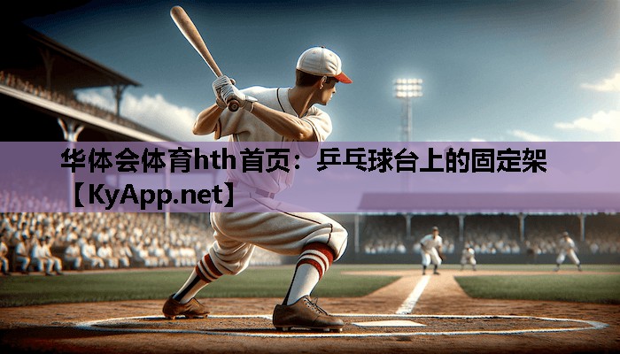 乒乓球台上的固定架