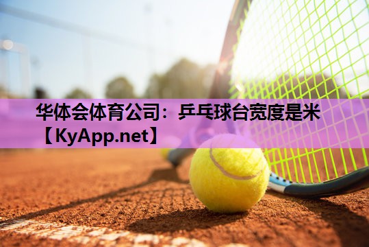 乒乓球台宽度是米
