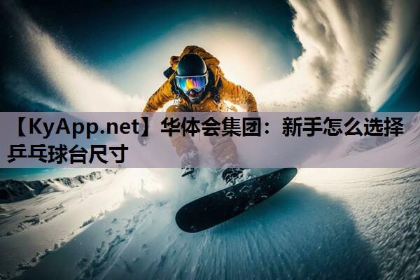 新手怎么选择乒乓球台尺寸