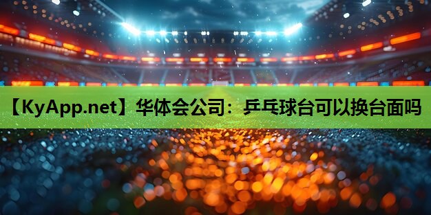 乒乓球台可以换台面吗