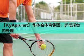 乒乓球台内处理