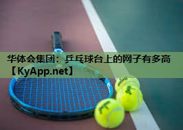 乒乓球台上的网子有多高