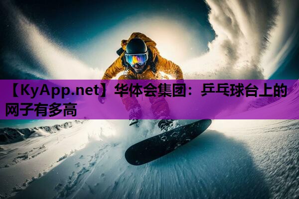 乒乓球台上的网子有多高