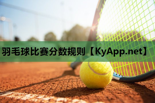 羽毛球比赛分数规则