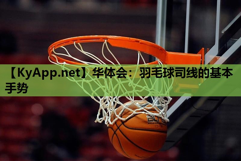 羽毛球司线的基本手势