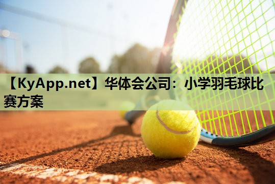 小学羽毛球比赛方案