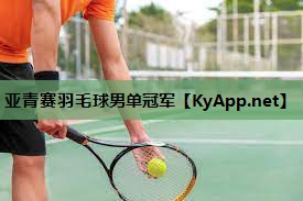 亚青赛羽毛球男单冠军